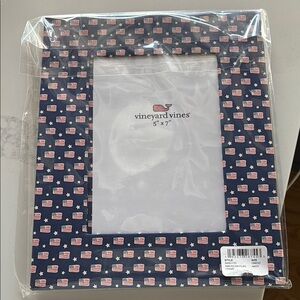 COPY - Vineyard Vines Navy and Red Picture Frame